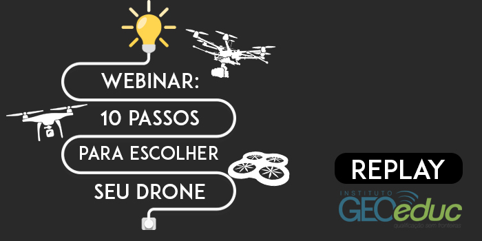 Replay da palestra 10 passos para escolher e operar um Drone. Confira!
