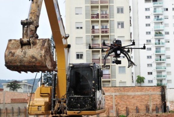 Monitoramento de obras na construção civil já pode ser feito com drones