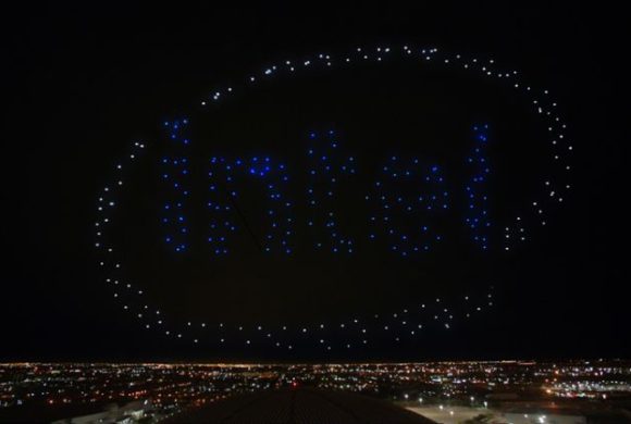 Drones da Intel iluminam show da Lady Gaga durante intervalo do Super Bowl