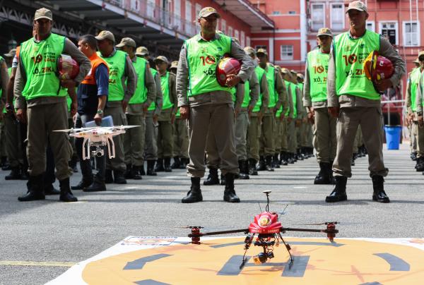 Defesa Civil planeja ampliar o uso de drones no Rio de Janeiro