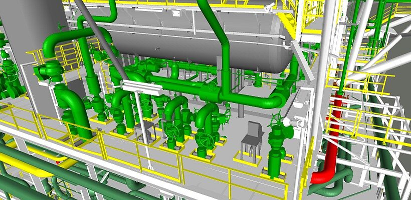 Tecnologia 3D revoluciona a atualização de Plantas Industriais; Drones têm papel importante nesse processo Tecnologia 3D revoluciona a atualização de Plantas Industriais; Drones têm papel importante nesse processo