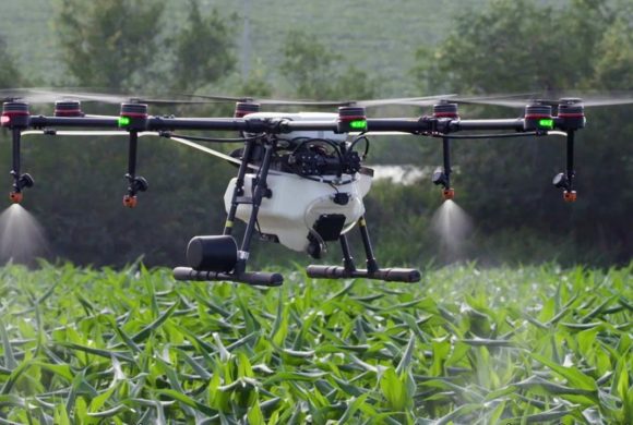 Allcomp apresenta drone de pulverização DJI Agras MG-1P