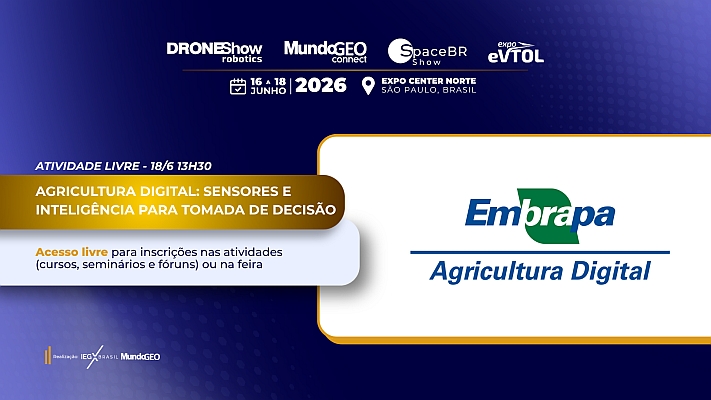 Encontro sobre Agricultura Digital acontece na DroneShow