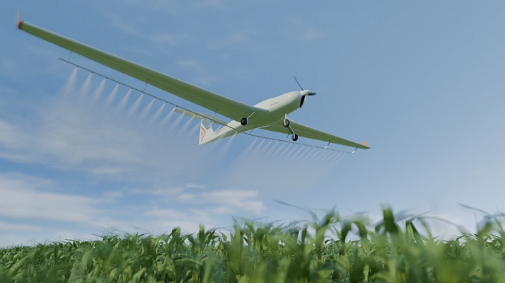 Agrohawk apresenta AGH3000 para pulverização de lavouras