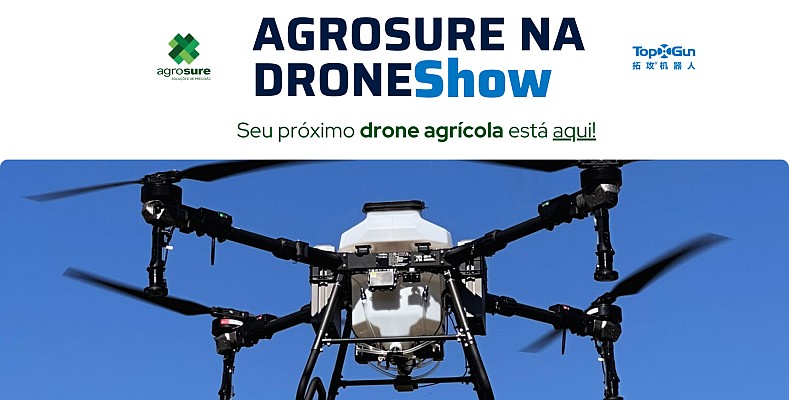 DroneShow 2025: Agrosure busca na feira novos parceiros comerciais em todo o Brasil DroneShow 2025: Agrosure busca na feira novos parceiros comerciais em todo o Brasil
