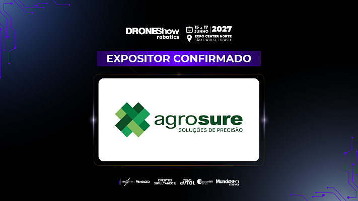 Agrosure confirmada como expositora na feira DroneShow 2027