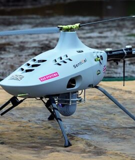 BAE Systems e Sentinel Unmanned anunciam drone para designação de alvos aéreos com laser