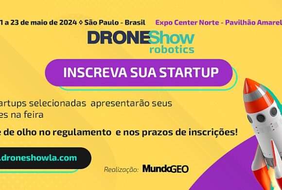 Competição de startups do setor de drones acontece na DroneShow 2024