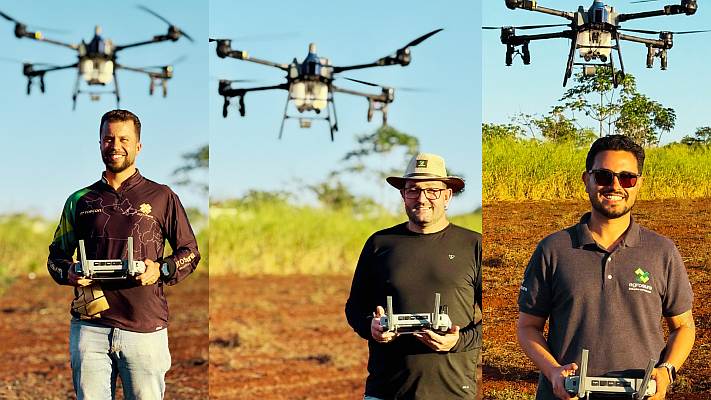 Conheça especialistas da Agrosure que estão transformando o mercado de drones agro
