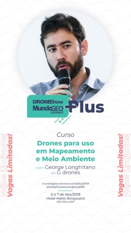 Curso Avançado Drones para uso em Mapeamento e Meio Ambiente - stories