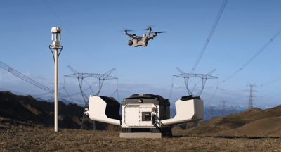 DJI anuncia Dock 4 com troca automática de bateria em 25 segundos