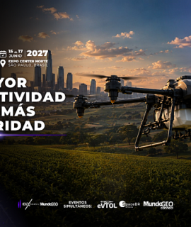 Mayor Productividad con Más Seguridad será el tema central del DroneShow Robotics 2027
