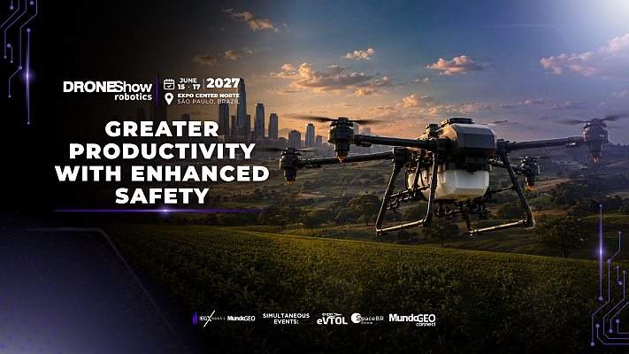 Greater Productivity with Enhanced Safety will be the theme of the DroneShow Robotics 2027