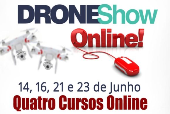 Capacite-se online em cursos de drones dia 23 a 26 de novembro