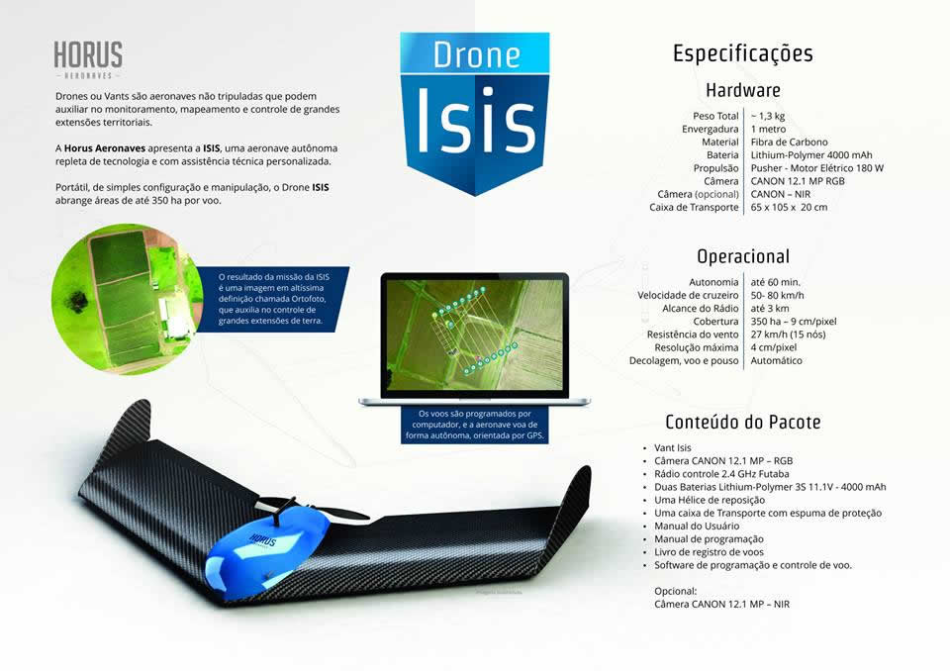 Drone Isis Especificações60-1