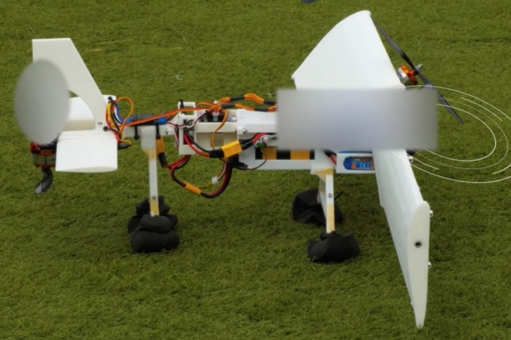 Protótipo de drone gira as asas de forma independente. Confira