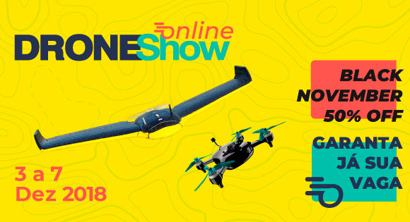 Lançamento: DroneShow Online em dezembro. Garanta já sua vaga!