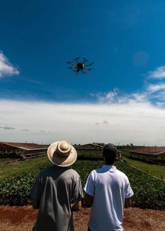 Drones e satélites auxiliam monitoramento de lavouras e pastagens