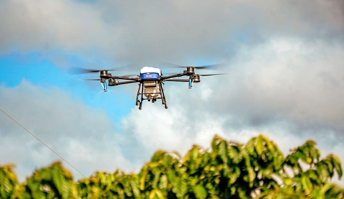 Drones impulsionam a gestão hídrica e a sustentabilidade no campo