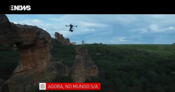 Drones são destaque no programa Mundo SA da Globo News