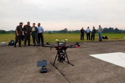 FAB testa uso de drones para inspeção em voo