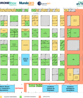 Feira DroneShow 2025 já tem 90% da área ocupada
