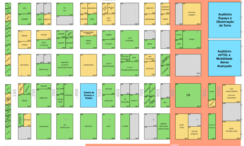 Feira DroneShow 2025 já tem 90% da área ocupada