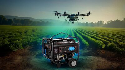Geradores-e-motobombas-Toyama-ampliam-a-eficiencia-dos-drones-de-pulverizacao-agricola
