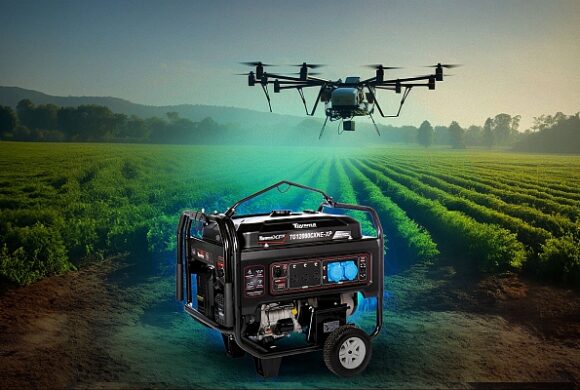 Geradores e motobombas ampliam a eficiência dos drones agrícolas