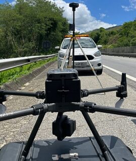 O futuro da infraestrutura passa pelo uso avançado de drones e laser scanners