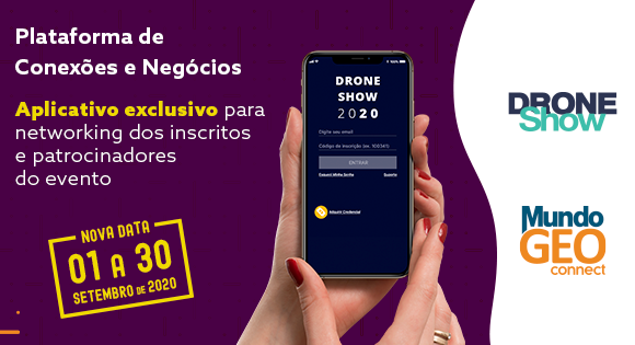 Passo-a-passo para acessar a Plataforma de Conexões e Negócios do MundoGEO Connect e DroneShow 2020