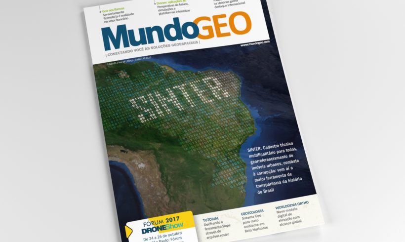 Confira a edição 91 da revista MundoGEO, que traz na capa o Sinter