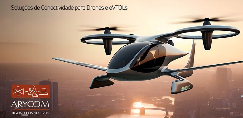 Arycom apresenta Soluções de Conectividade para Drones e eVTOLs na feira DroneShow 2025
