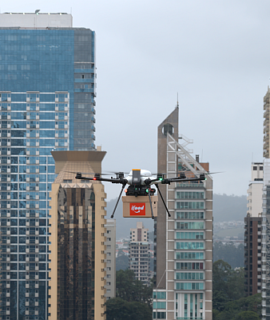 Speedbird Aero e iFood iniciam entregas com drones em São Paulo