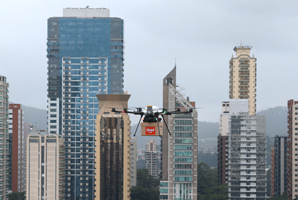 Speedbird Aero e iFood iniciam entregas com drones em São Paulo Speedbird Aero e iFood iniciam entregas com drones em São Paulo