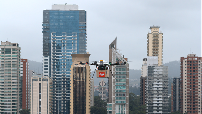 Speedbird Aero e iFood iniciam entregas com drones em São Paulo