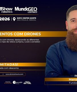 Curso no DroneShow abordará os Aerolevantamentos com Drones