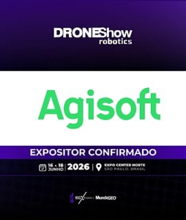 Agisoft confirmada como expositora na DroneShow 2026