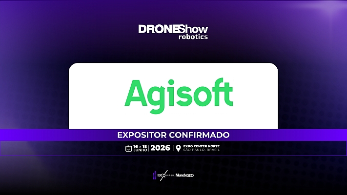 Agisoft confirmada como expositora na DroneShow 2026
