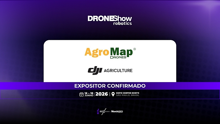 AgroMap confirmada como expositora na DroneShow 2026