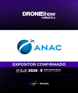 ANAC confirmada como expositora na feira DroneShow