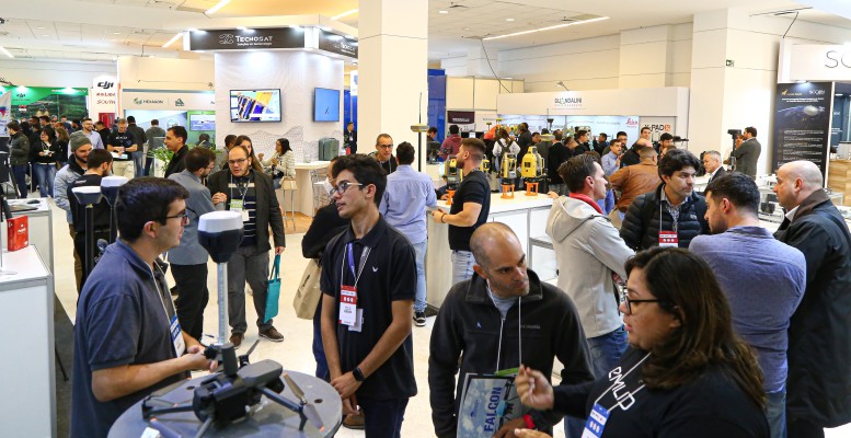 4.200 participantes nos eventos DroneShow, MundoGEO Connect e SpaceBR Show 2022