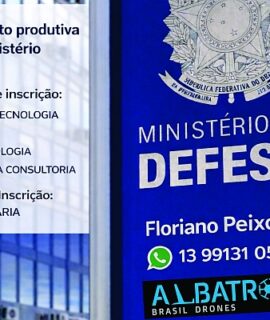 Albatroz Brasil Drones tem semana produtiva junto ao Ministério da Defesa
