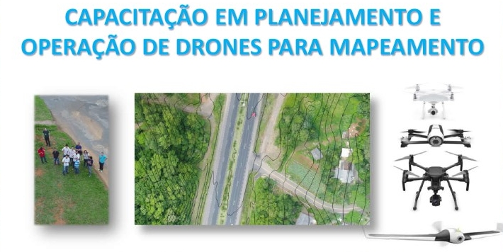 Curso prático: capacitação em planejamento e operação de drones