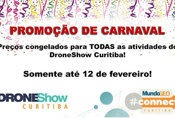DroneShow Curitiba lança promoção exclusiva de Carnaval