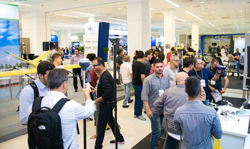 Feira DroneShow e MundoGEO Connect já tem 72% de estandes ocupados Feira DroneShow e MundoGEO Connect já tem 72% de estandes ocupados