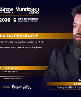 Curso no DroneShow abordará o uso de Lidar na Captura da Realidade