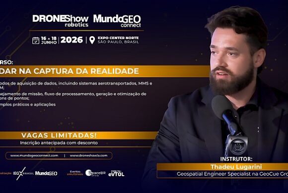 Curso no DroneShow abordará o uso de Lidar na Captura da Realidade