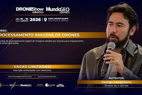 Curso no DroneShow abordará o processamento de imagens obtidas por drones