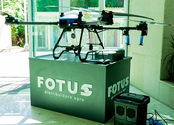 Ufes recebe drone agrícola para incremento de pesquisas Ufes recebe drone agrícola para incremento de pesquisas